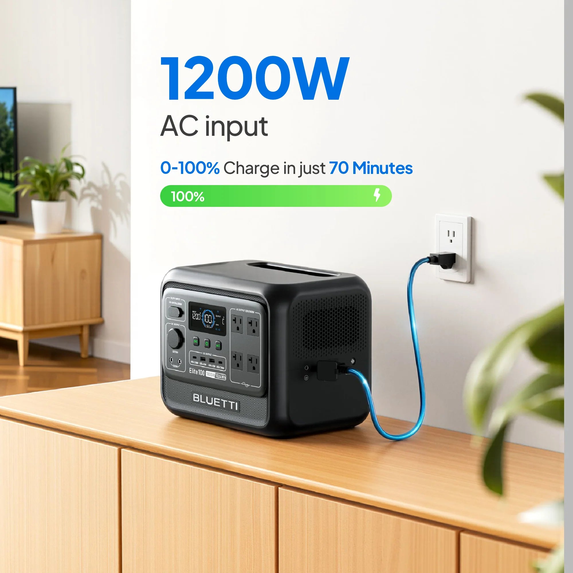 BLUETTI Elite 100 V2 Portable Power Station - Energize Trek
