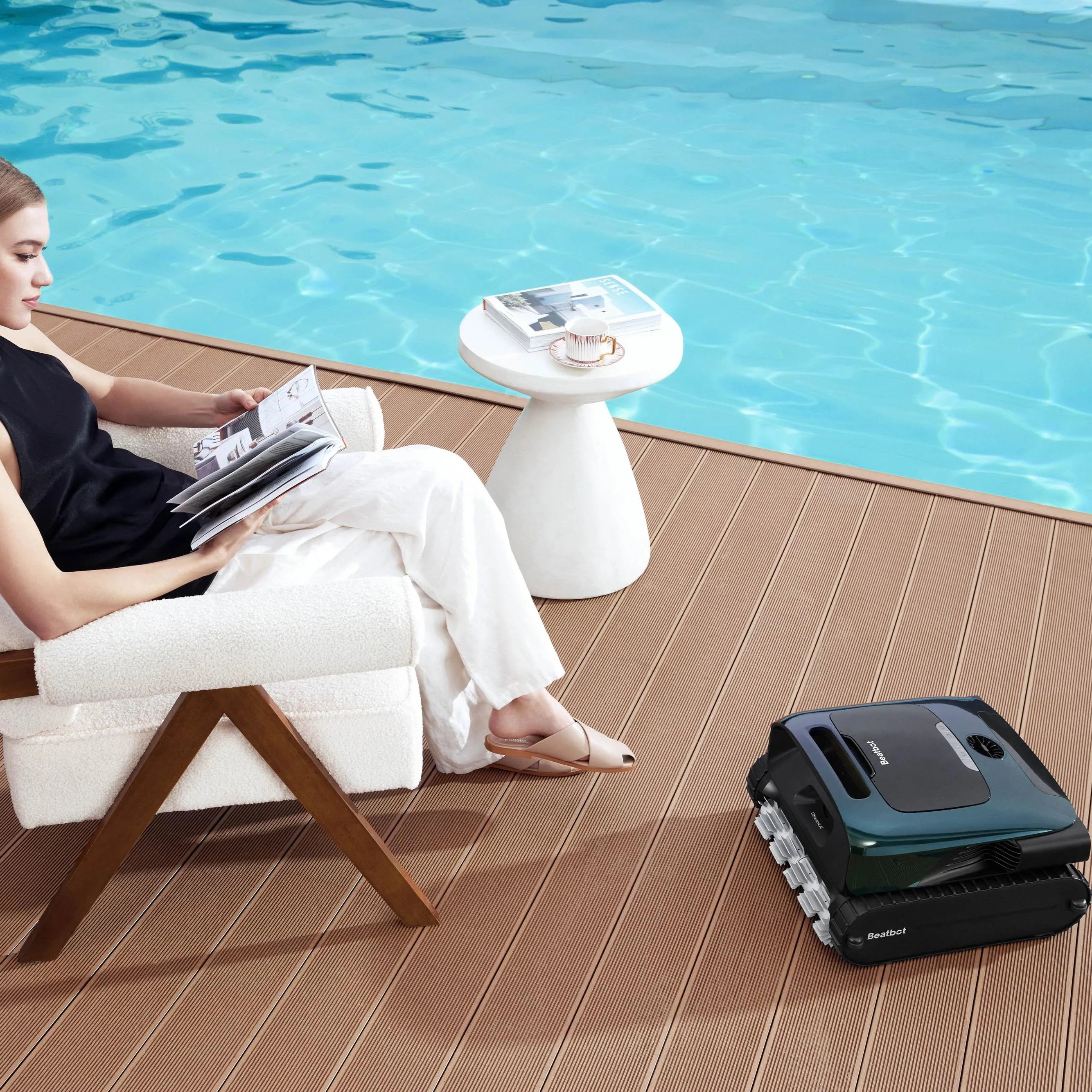 Beatbot AquaSense 2 Pro AI Robotic Pool Cleaner - Energize Trek