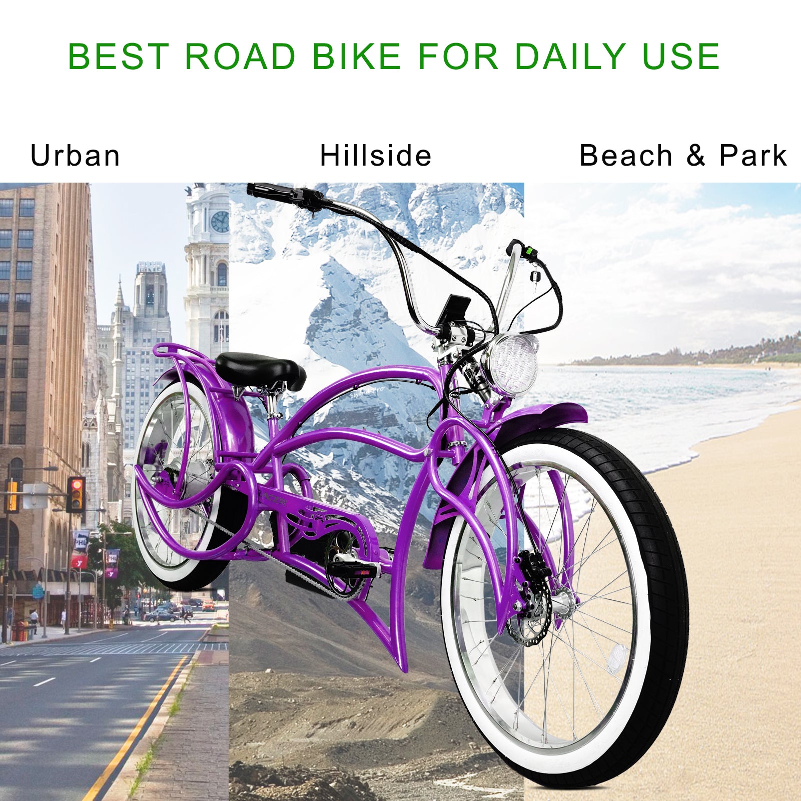 TRACER 26"Stretch E-BIKE 800W 48V