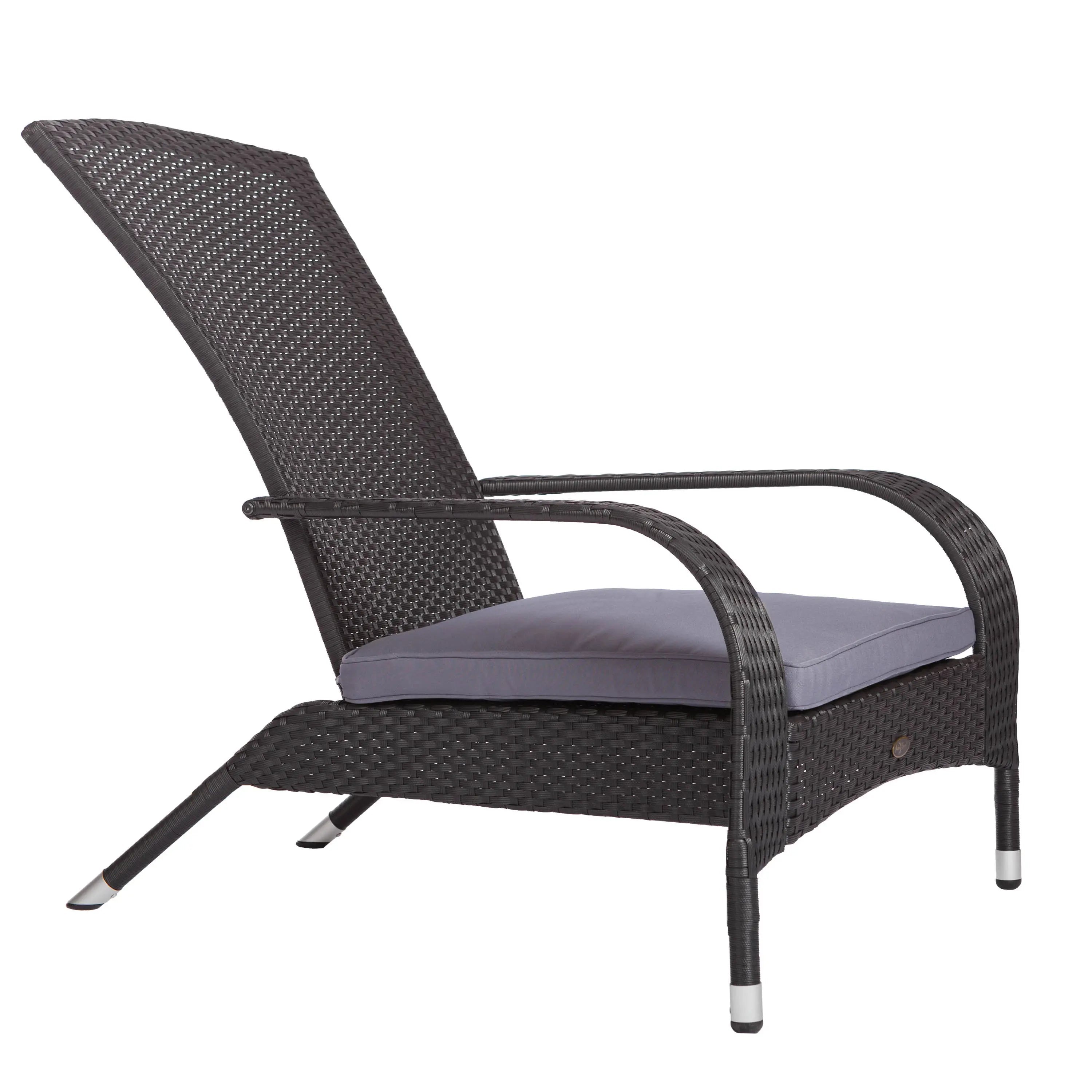 Black Coconino Wicker Chair