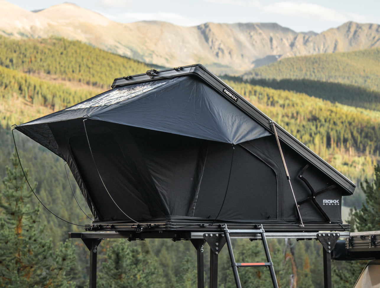 ÖVRLNDR 2P ROOF TOP TENT (Black) - Energize Trek
