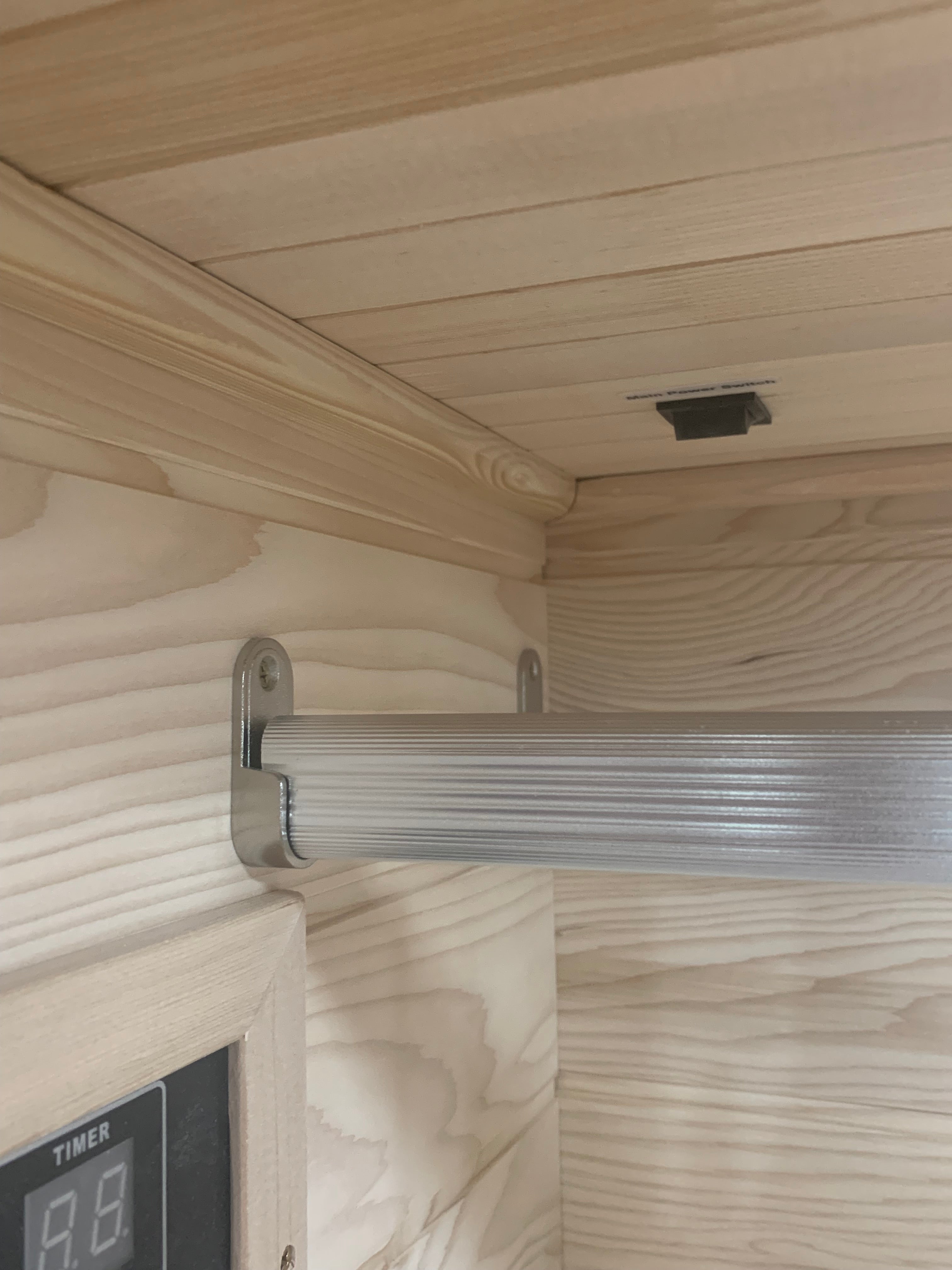 Blisspod | Vienna | Far Infrared Sauna | Canadian Hemlock Very Low EMF | 72.8"H x 35.4"W x 25.6"D | 1 Person - Energize Trek