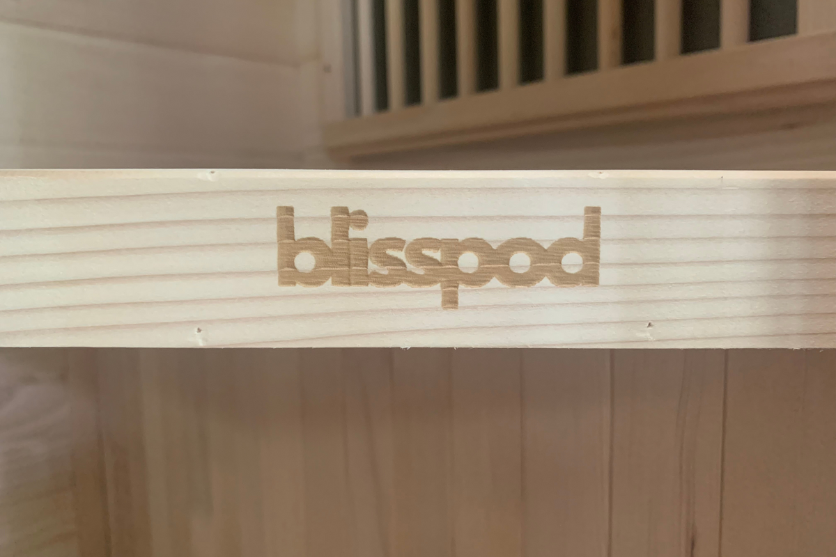 Blisspod | Vienna | Far Infrared Sauna | Canadian Hemlock Very Low EMF | 72.8"H x 35.4"W x 25.6"D | 1 Person - Energize Trek
