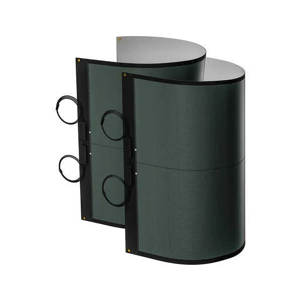 BougeRV Yuma 100W CIGS Thin-film Flexible Solar Panel with Pre-Punched Holes (Compact Version) - Energize Trek