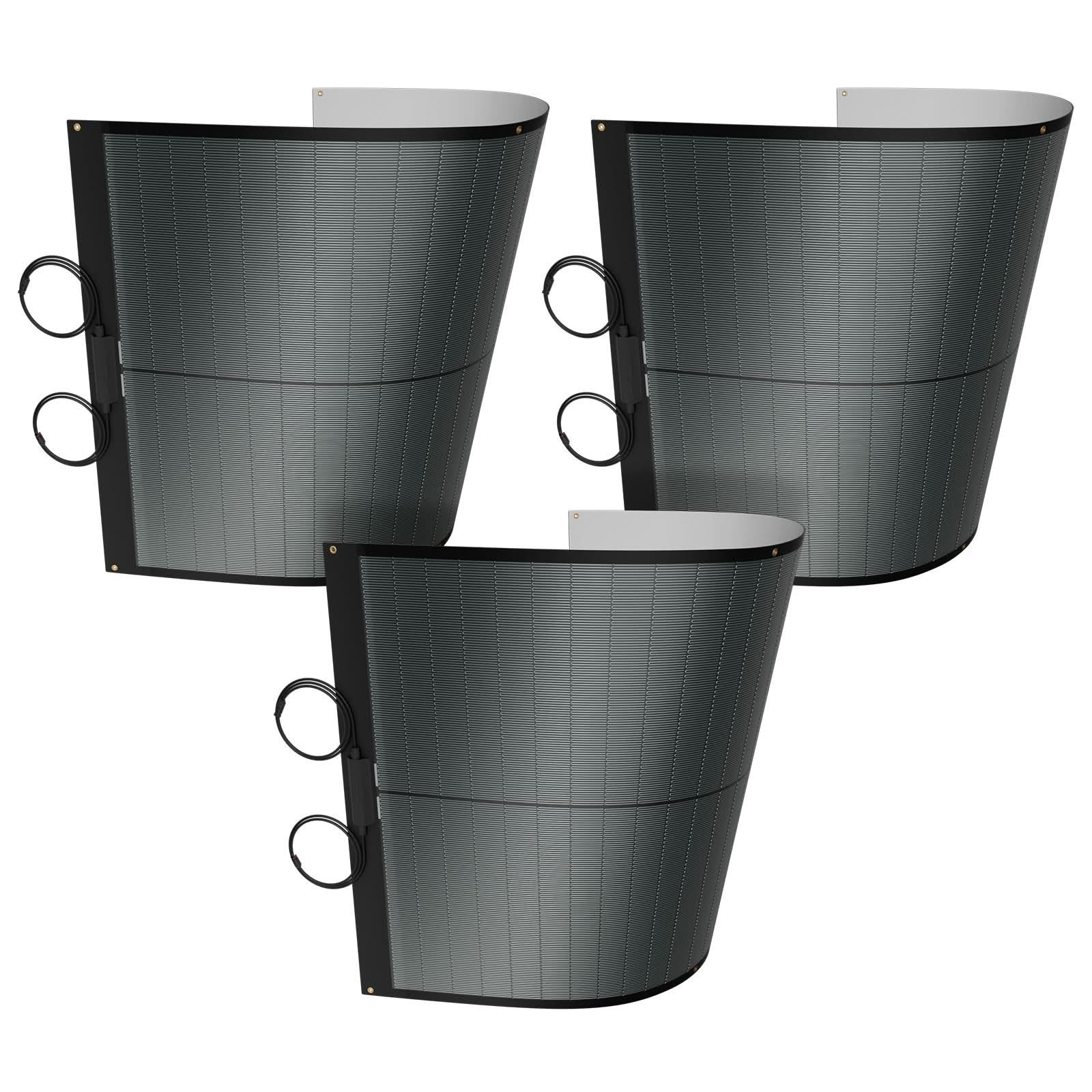 BougeRV Yuma 100W CIGS Thin-film Flexible Solar Panel with Pre-Punched Holes (Compact Version) - Energize Trek