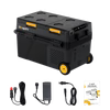 BougeRV New CRD2 V2.0 43QT Dual Zone 12V Portable Fridge