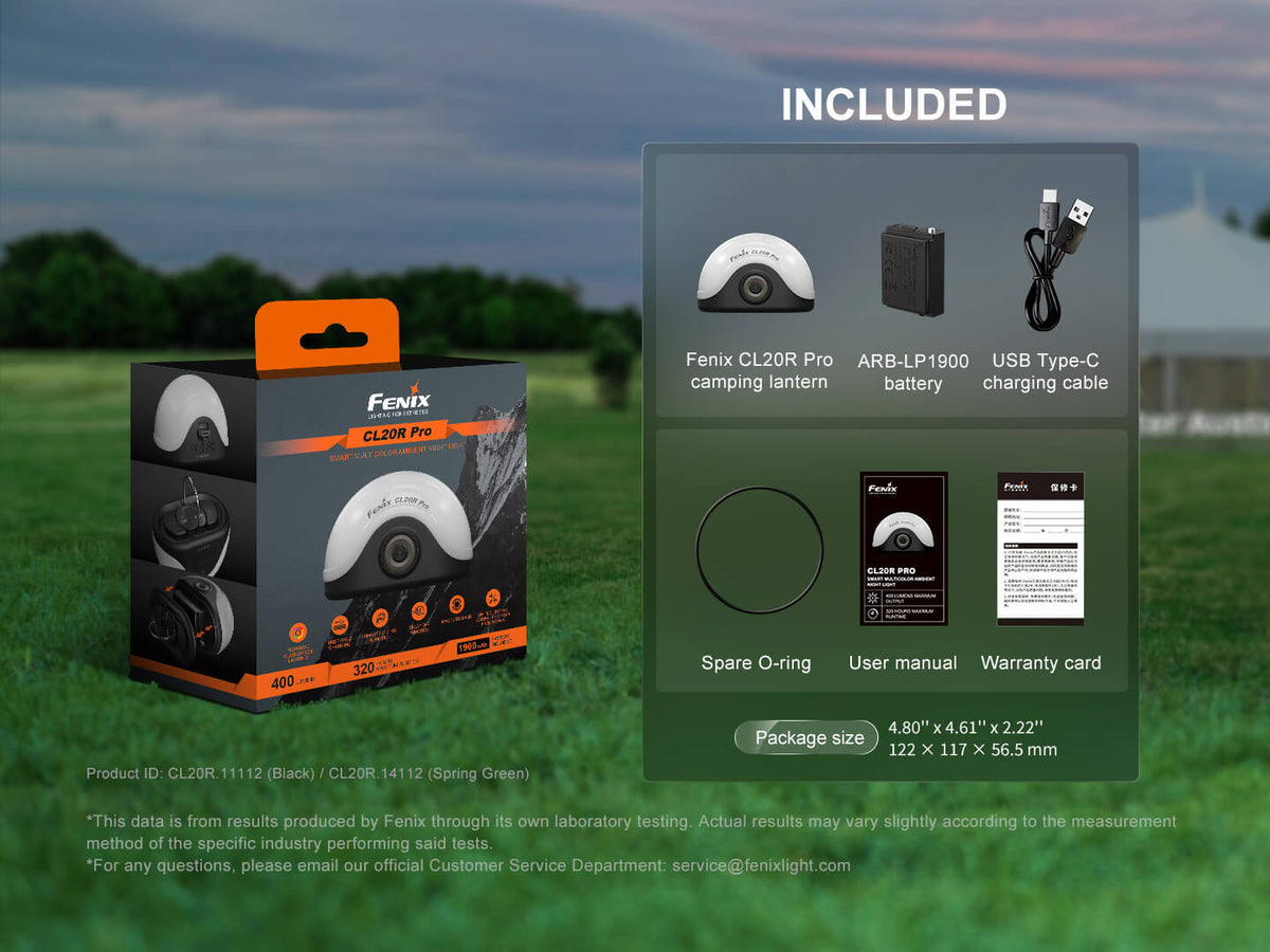 CL20R Pro Smart Multicolor Camping Lantern - Energize Trek
