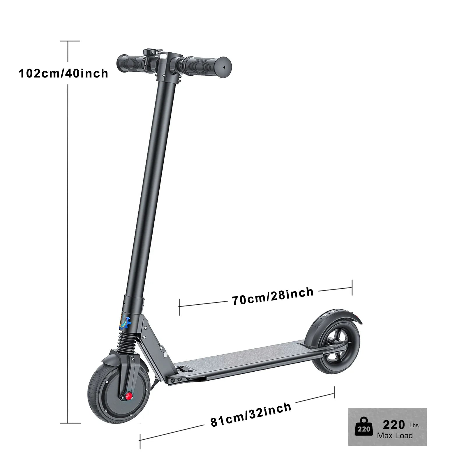 COROMA Electric Scooter for Women - Foldable, 40-60km Range - Energize Trek