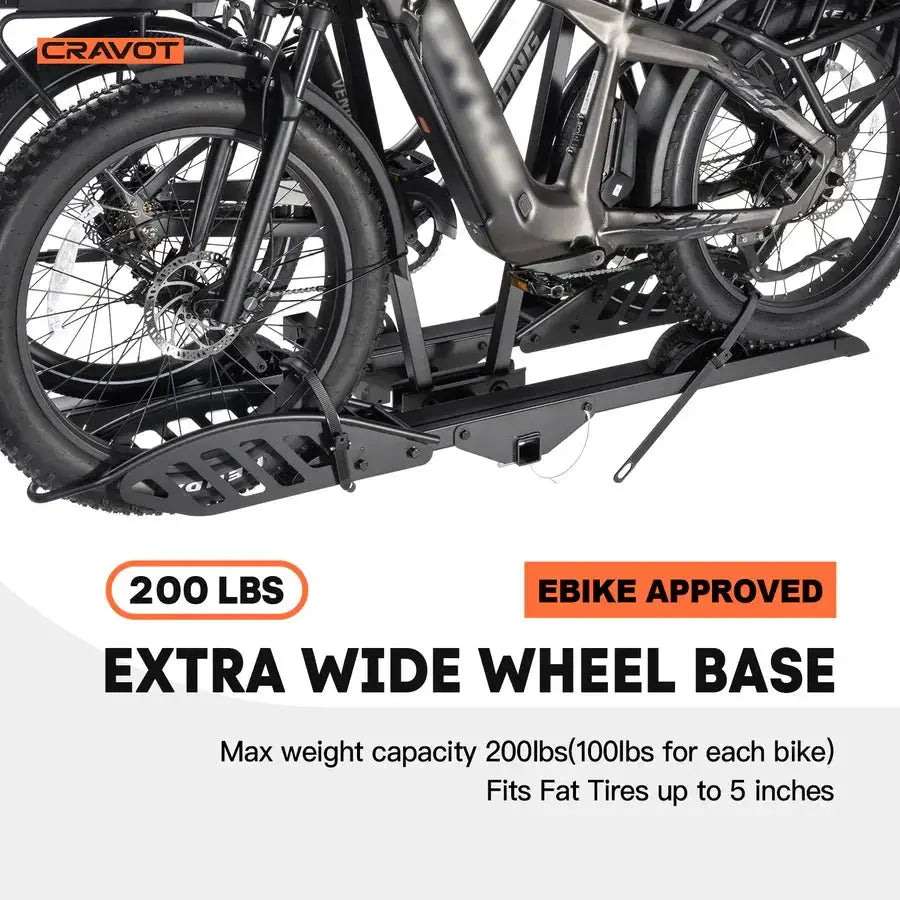 CRAVOT CyberRack E1 (25) Hitch Bike Rack - Energize Trek