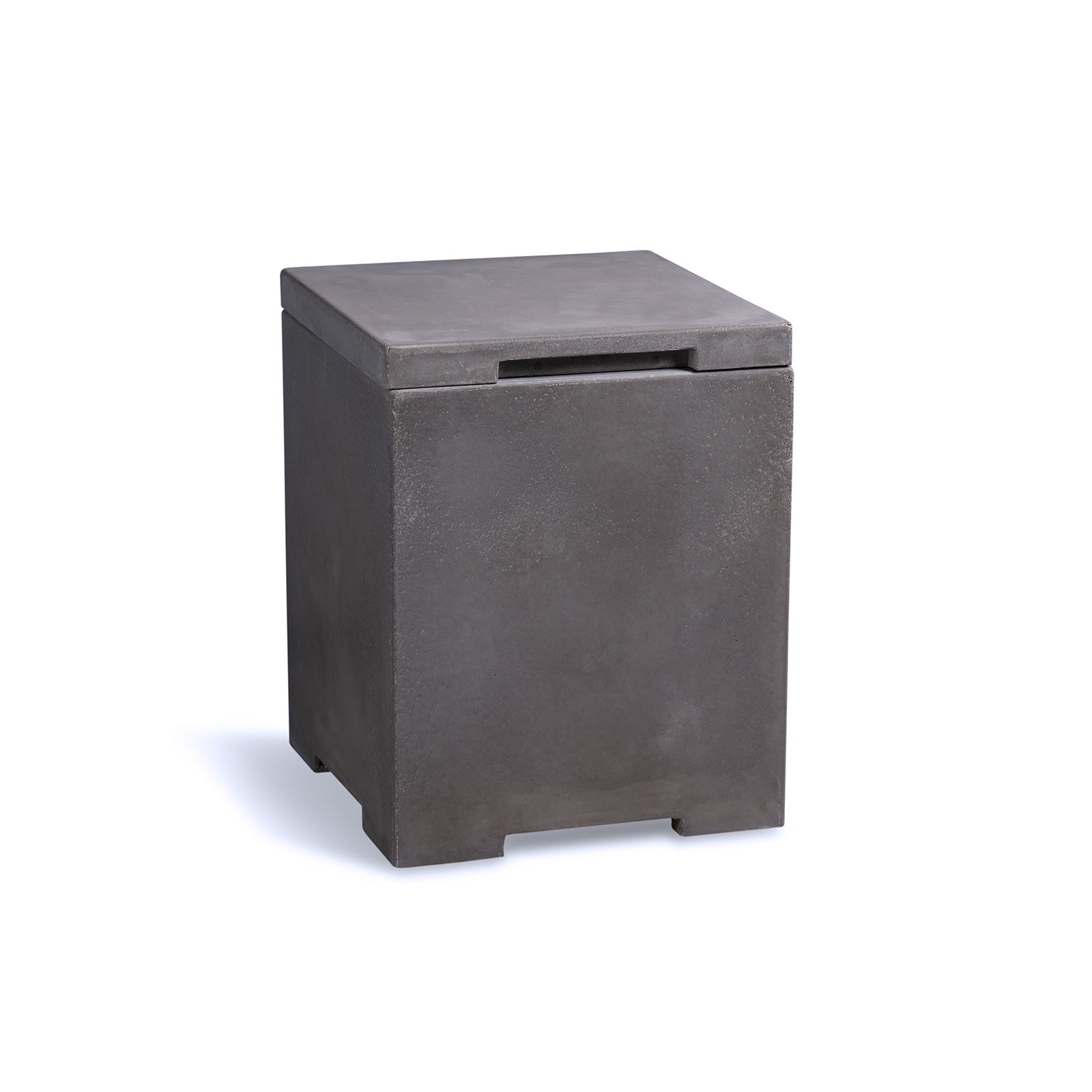 Concrete Propane Tank Enclosure - Square - Energize Trek