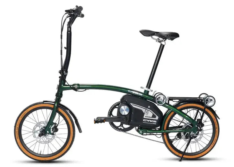 CYKE Kingfisher | Mid-Drive Folding eBike - Energize Trek