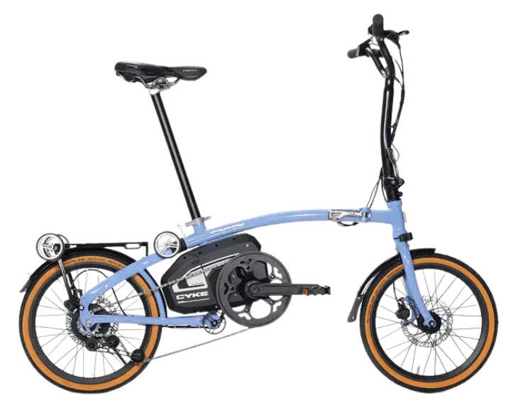 CYKE Kingfisher | Mid-Drive Folding eBike - Energize Trek