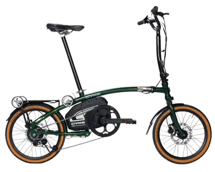 CYKE Kingfisher | Mid-Drive Folding eBike - Energize Trek