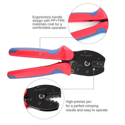 BougeRV Solar Crimper Tool Kit