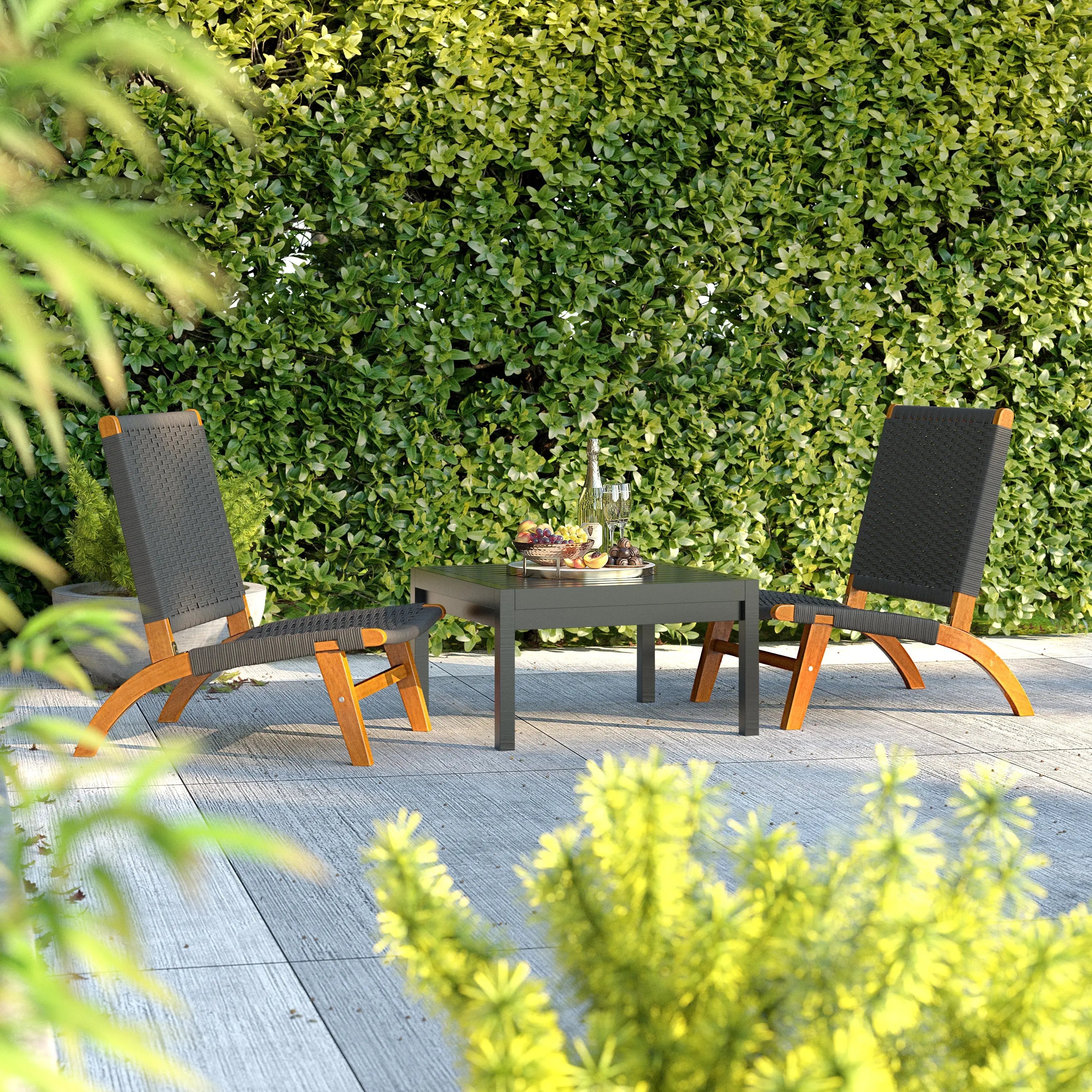 Costa Rica Outdoor Modern Lounge Chair - Energize Trek