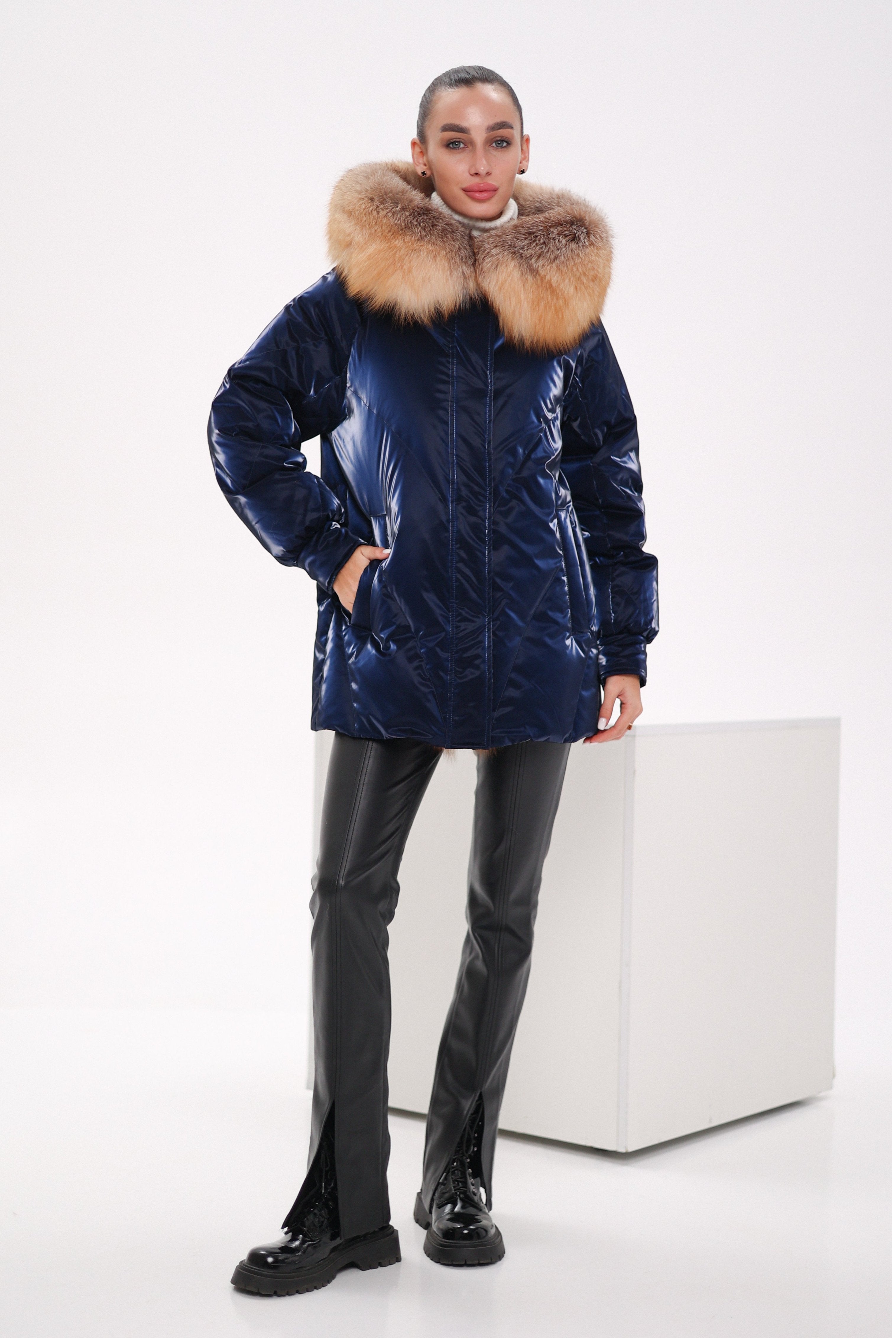 Genuine Red Fox Premium Down Fill Vinyl Parka - Energize Trek