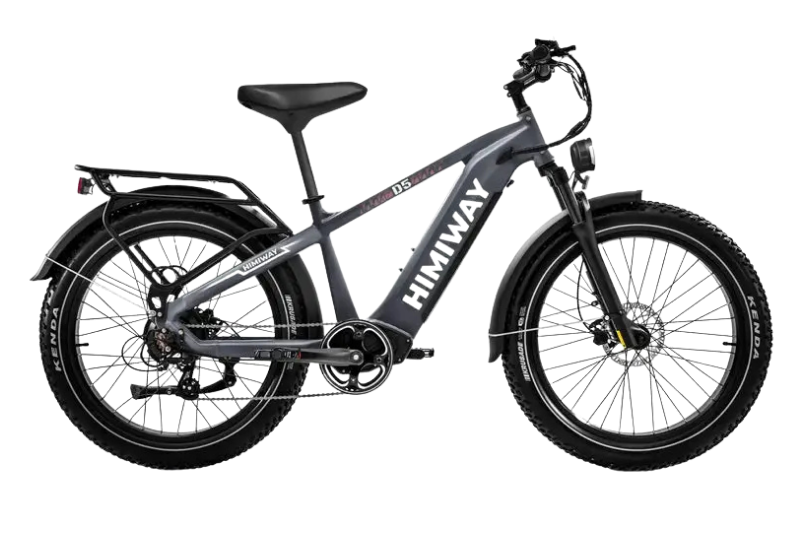 D5 (Zebra) / All-terrain Electric Fat Bike - Energize Trek