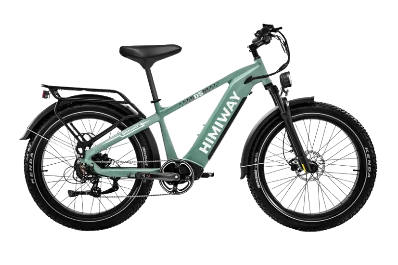 D5 (Zebra) / All-terrain Electric Fat Bike - Energize Trek