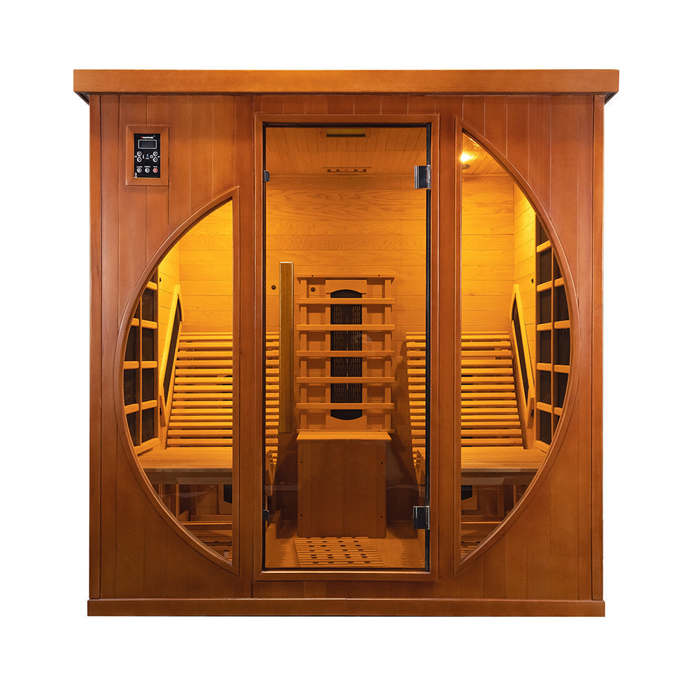 SAUNA EVOLUTION®  Indoor Sauna Room with Recliner（Best Seller）Far Infrared 01 - Energize Trek