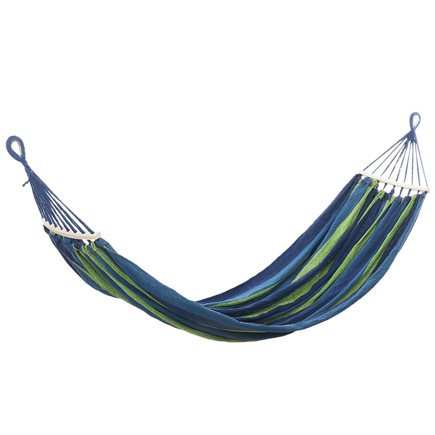 Double Hammock 2 Person Canvas Hanging Hammock Swing Bed with Carrying Bag Hold 330LBS for Camping Travel Beach - Energize Trek