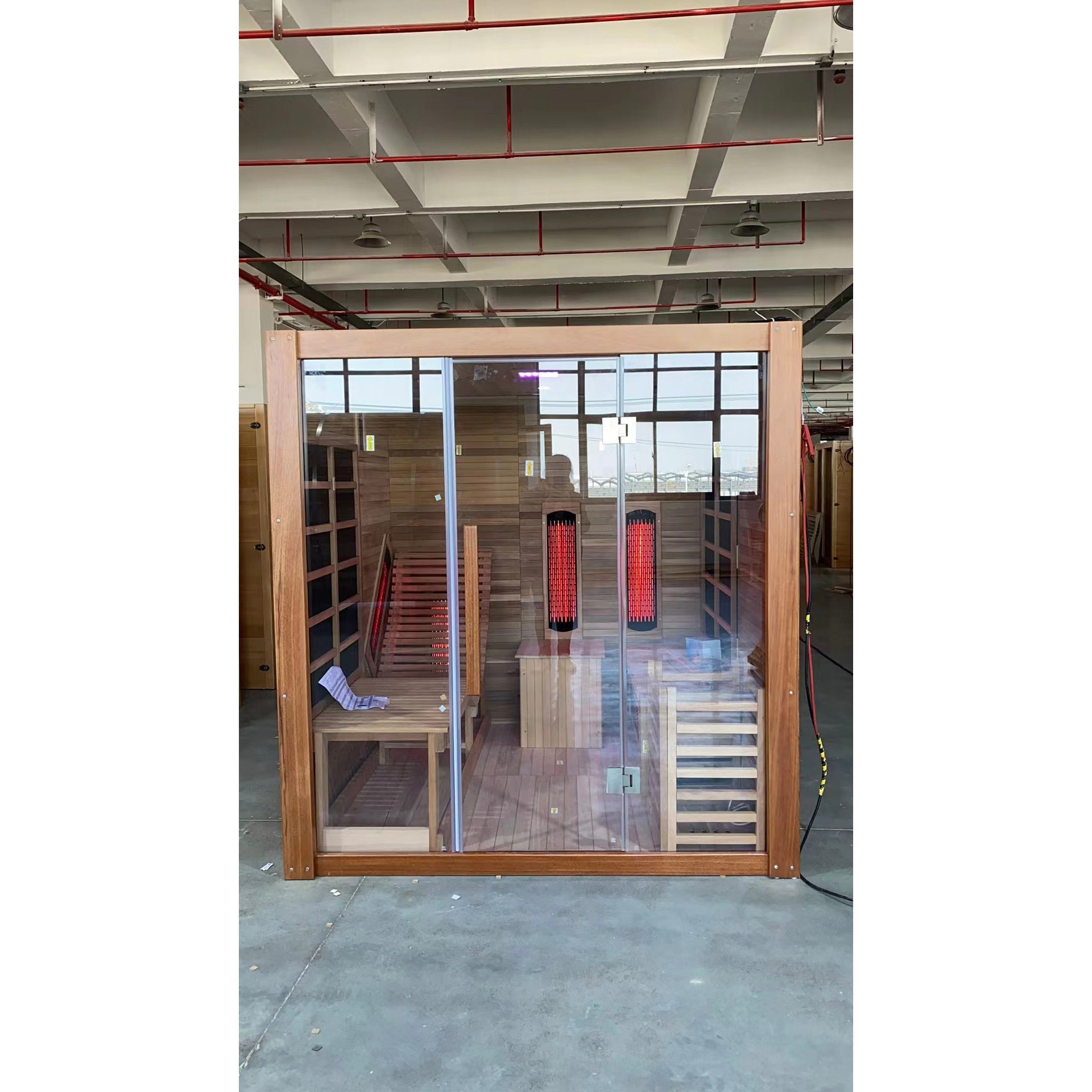 SAUNA EVOLUTION®  Indoor Steam and Far-infrared Sauna Dual System 01 - Energize Trek