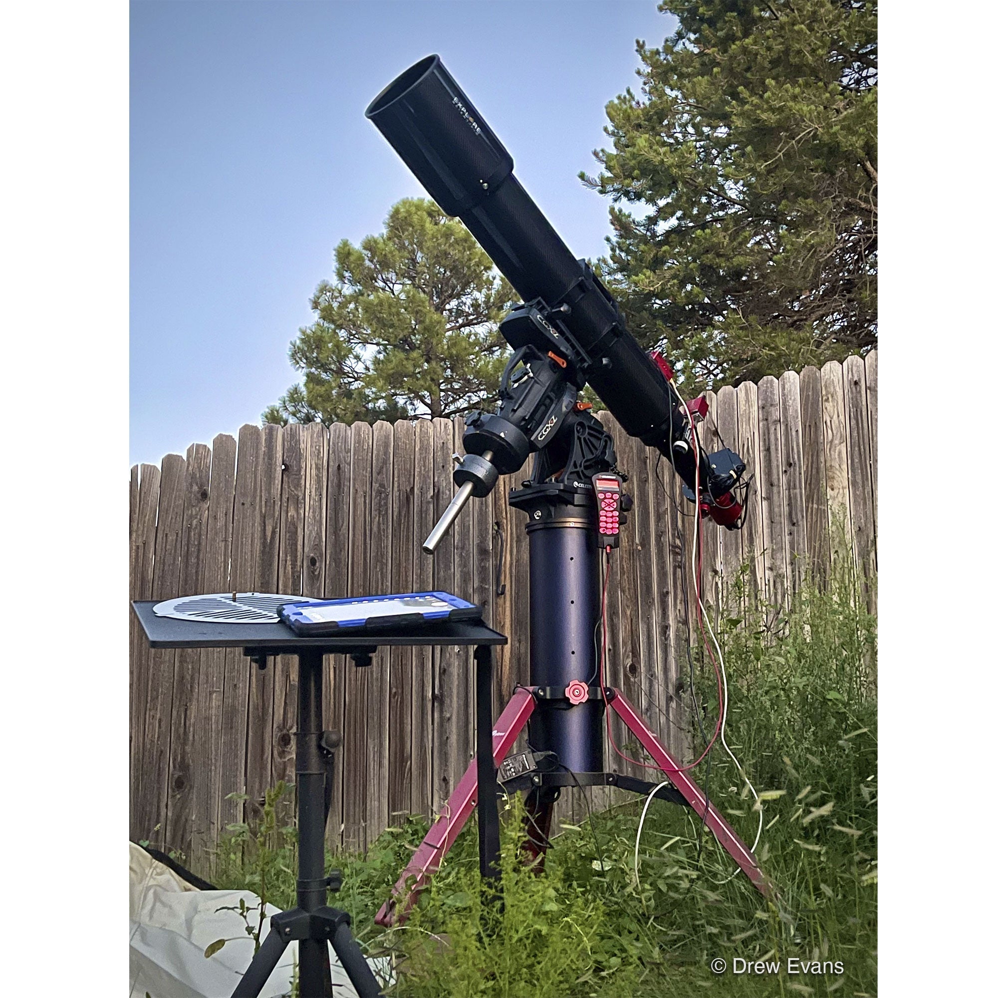 ED152 Air-Spaced Triplet Apochromatic Telescope in Carbon Fiber - Energize Trek