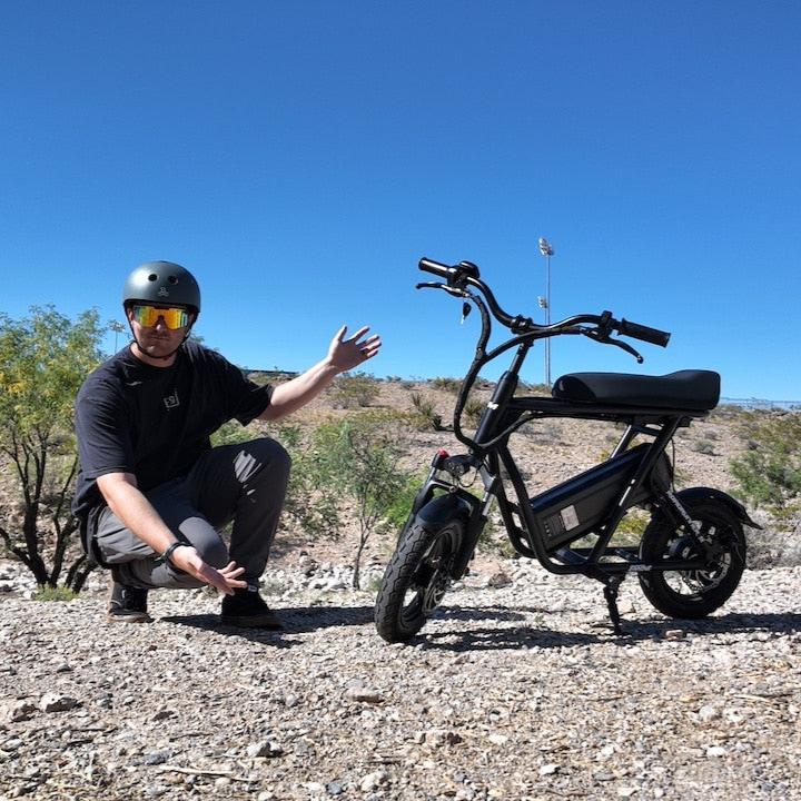 EMOVE RoadRunner SE Ultra Light-Weight Seated Electric Scooter Bike - Energize Trek