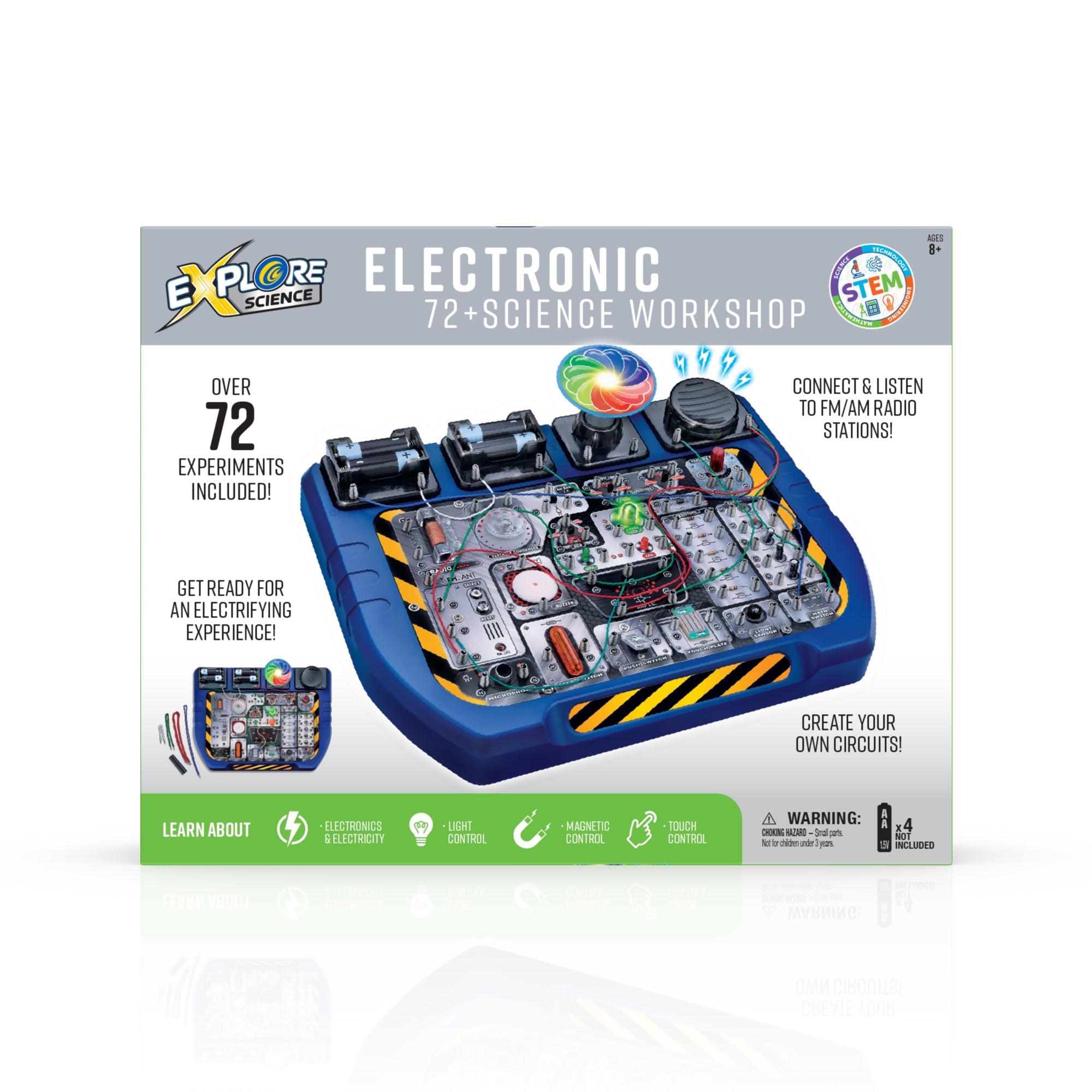 Electronic 72+ Science Workshop - STEM - Energize Trek