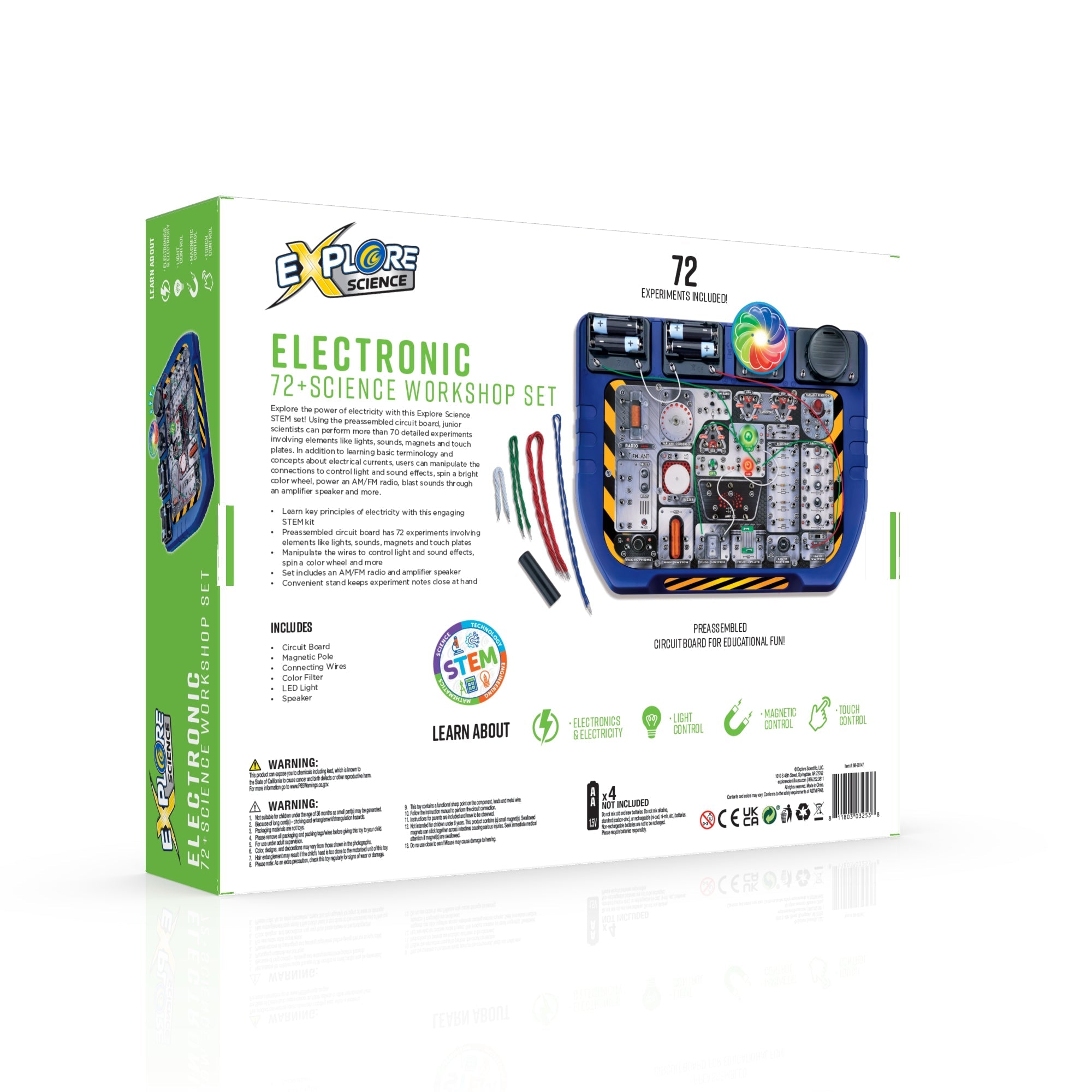 Electronic 72+ Science Workshop - STEM - Energize Trek