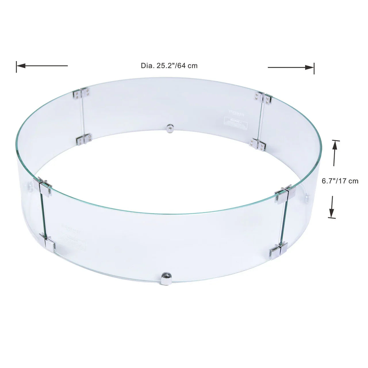 Elementi Plus Round Fire Pit Windscreen ONC05-022 - Energize Trek