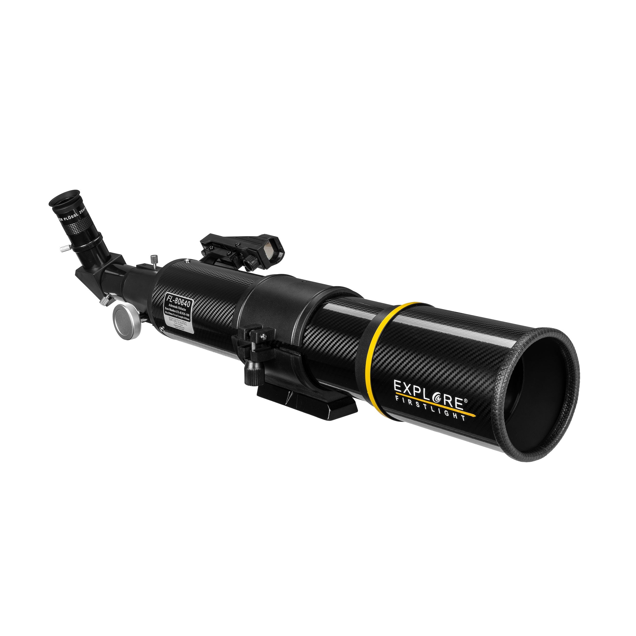 Explore FirstLight 80mm CF Telescope with Solar Filter - Energize Trek