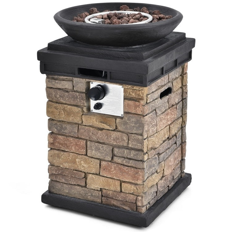 Outdoor Propane Fire Bowl Fire Pit Patio Heater - Energize Trek