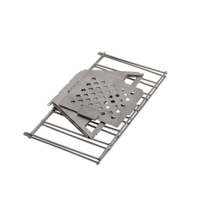 FIRE BOX GRILL - Stainless Steel - Energize Trek