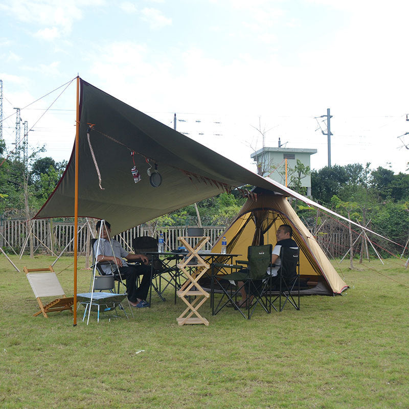 Factory direct Indian tent outdoor wind type camping tent awning camping tower new account - Energize Trek