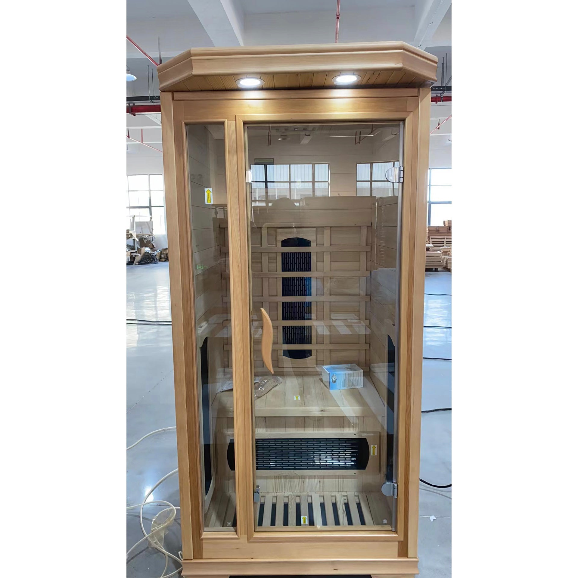 SAUNA EVOLUTION®  Indoor Wooden Dry Cabin Customized Sauna Room Far Infrared 04 - Energize Trek