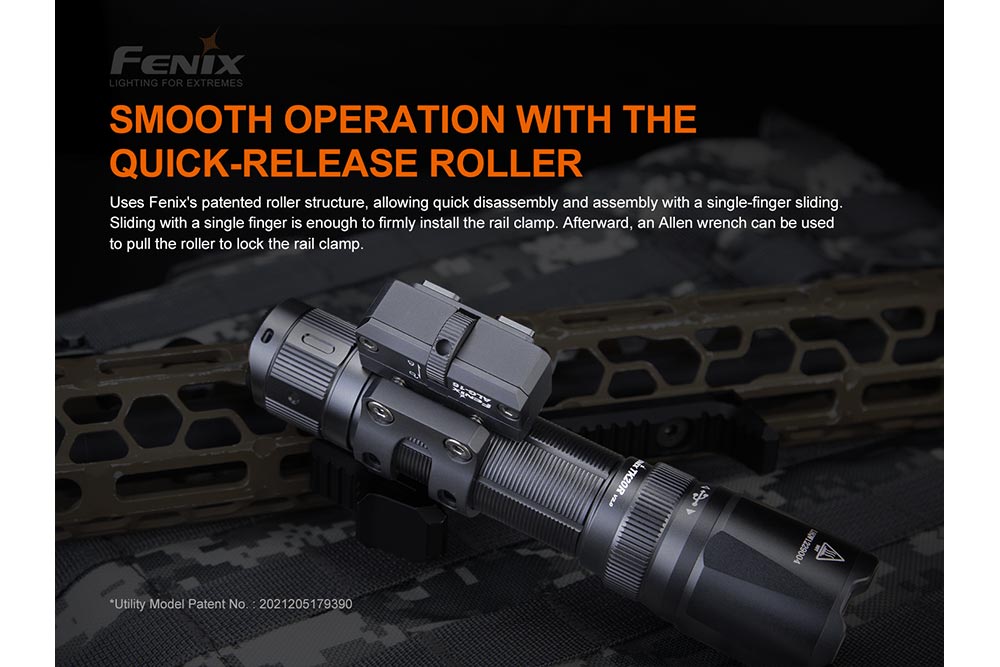 Fenix ALG-16 Tactical Light Multi-Rail Mount - Energize Trek