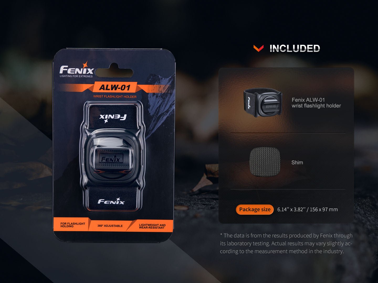 Fenix ALW-01 Wrist Flashlight Holster - Energize Trek