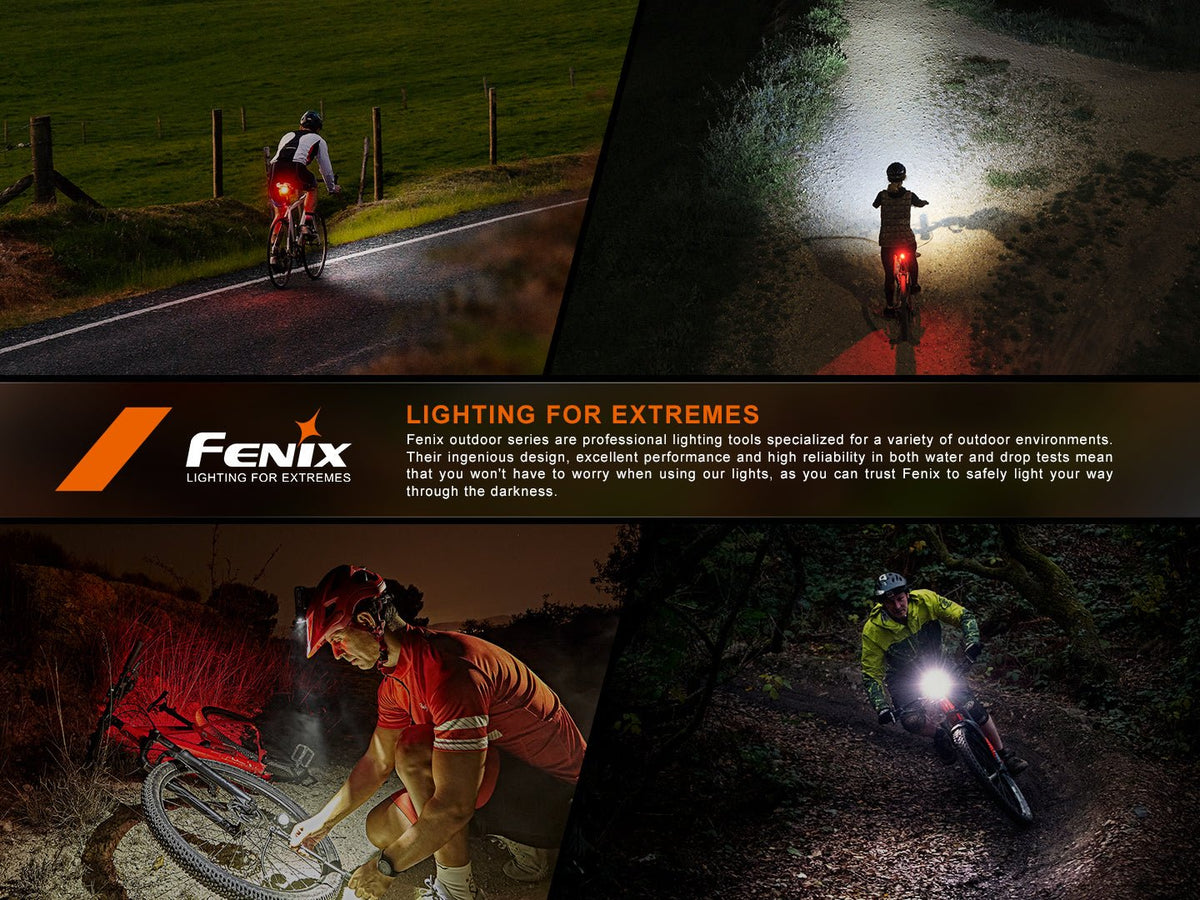 Fenix BC06R Smart-Brake Bicycle Taillight - Energize Trek
