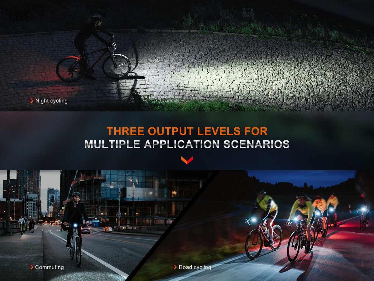 Fenix BC15R Lightweight Rechargeable Bicycle Light - Energize Trek