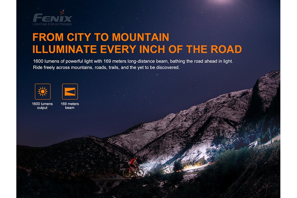 Fenix BC26R LED Bike Light - Energize Trek