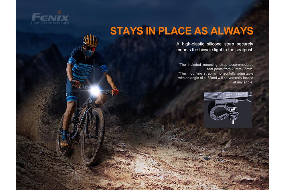 Fenix BC26R LED Bike Light - Energize Trek