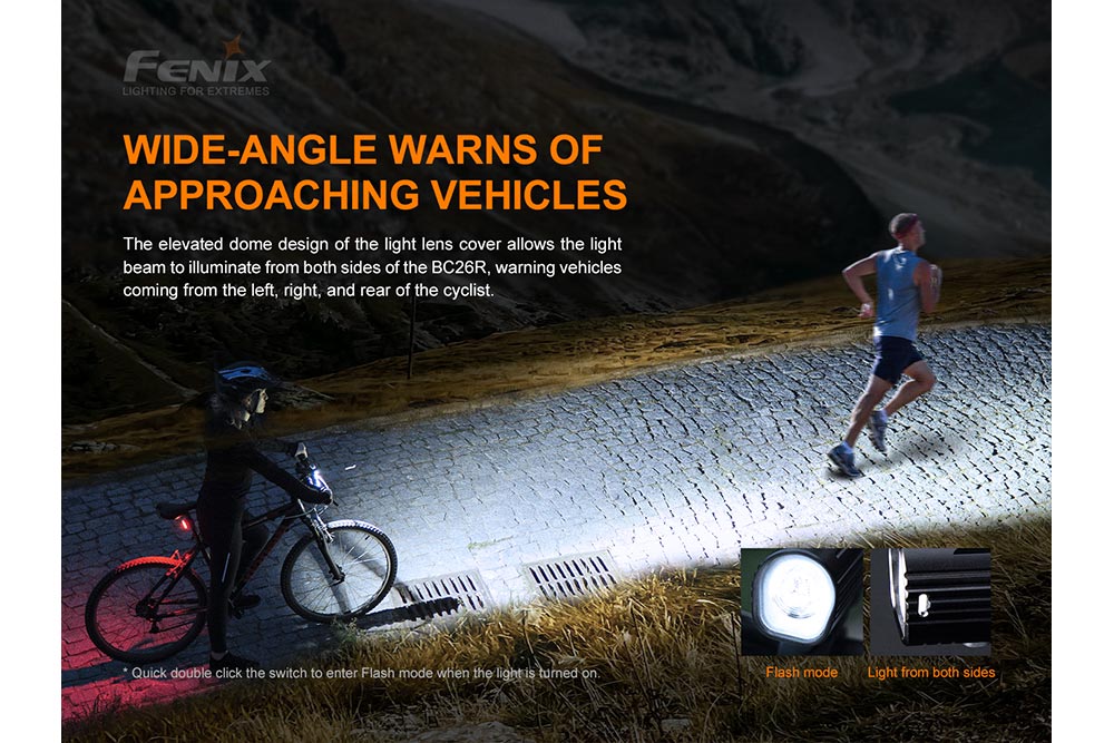 Fenix BC26R LED Bike Light - Energize Trek