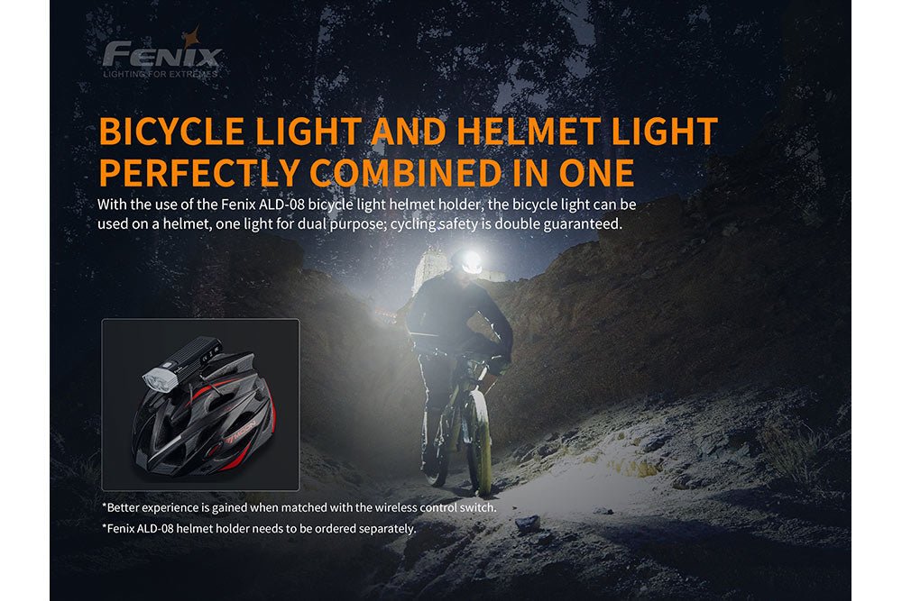 Fenix BC30 V2 LED Bike Light - Energize Trek
