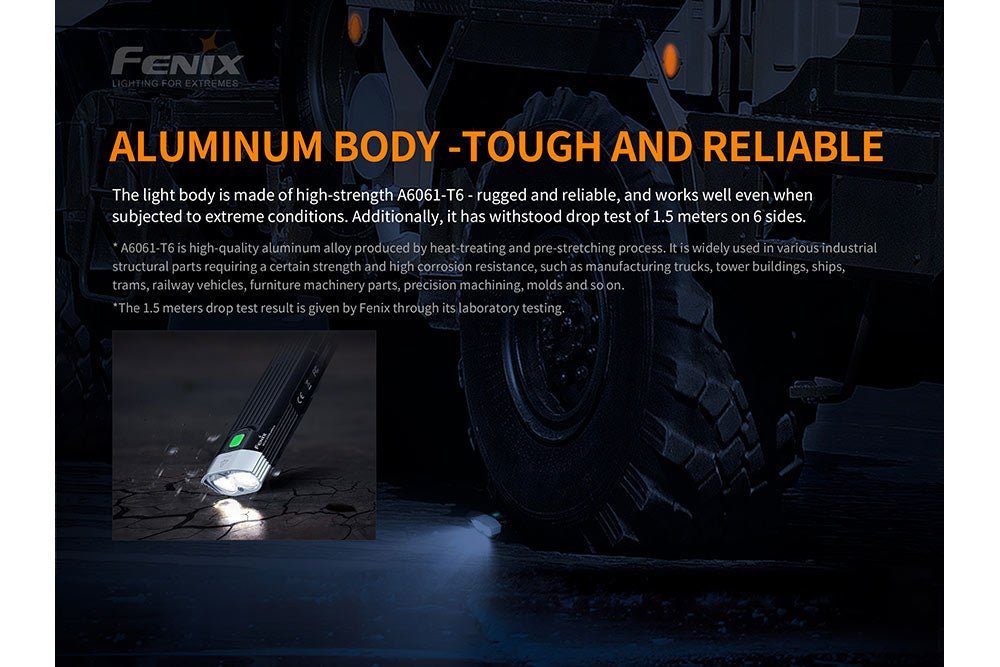 Fenix BC30 V2 LED Bike Light - Energize Trek