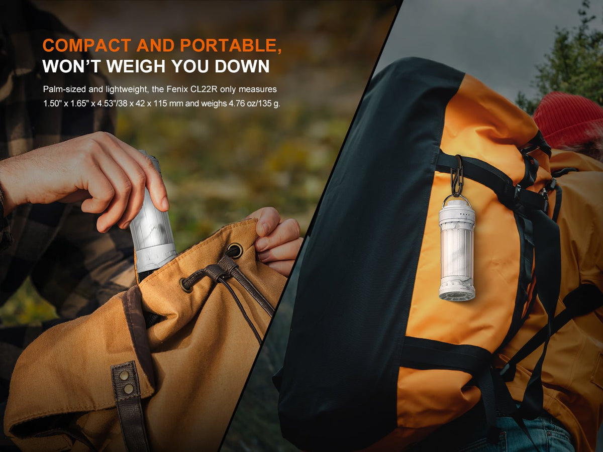 Fenix CL22R Camping Lantern - Energize Trek