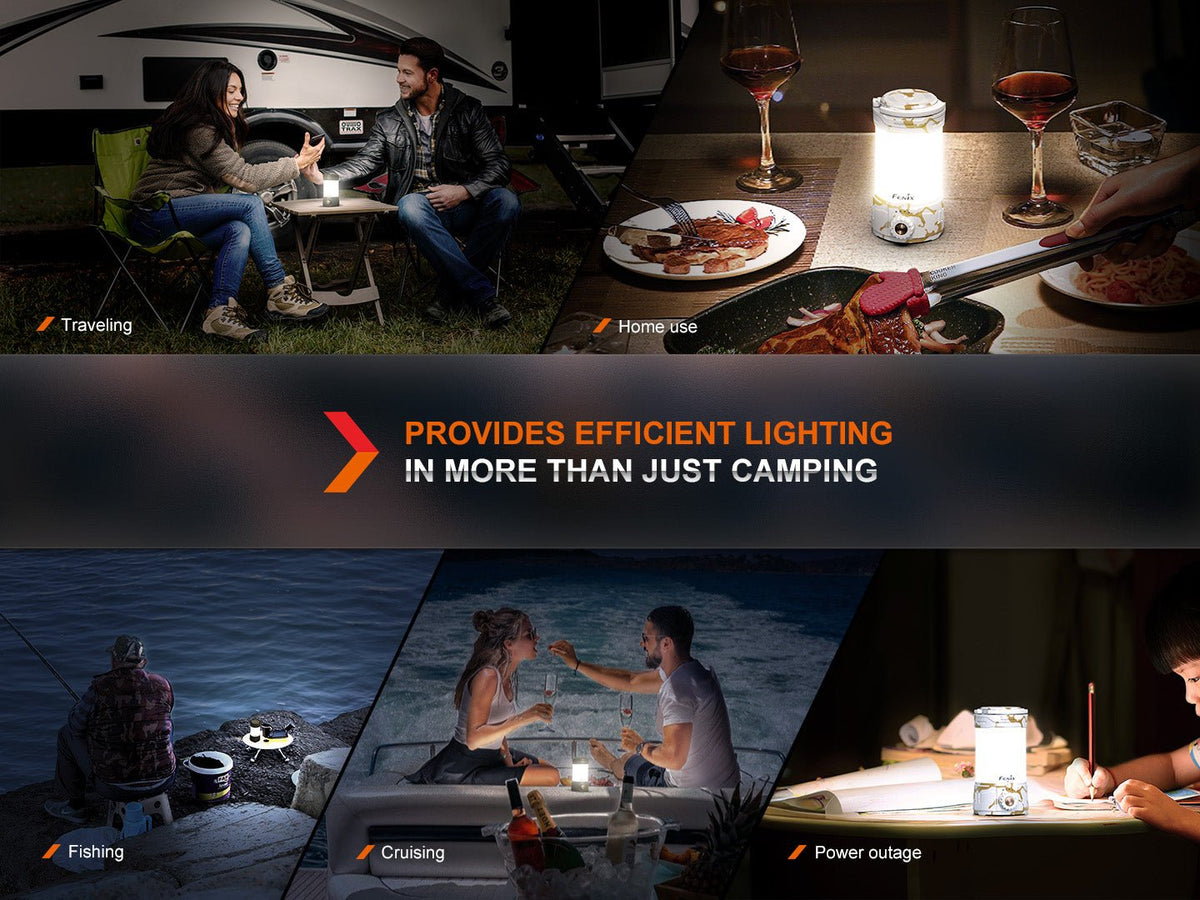 Fenix CL26R PRO High Performance LED Rechargeable Camping Lantern - Energize Trek