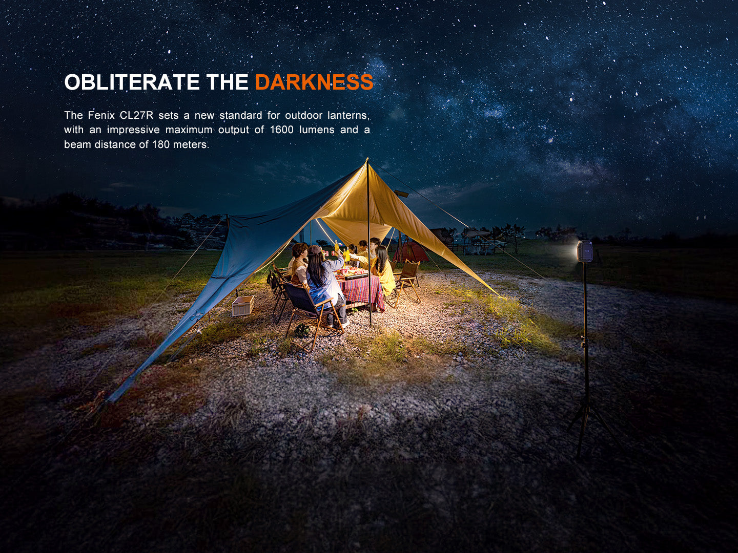 Fenix CL27R Multifunctional Outdoor Lantern - Energize Trek