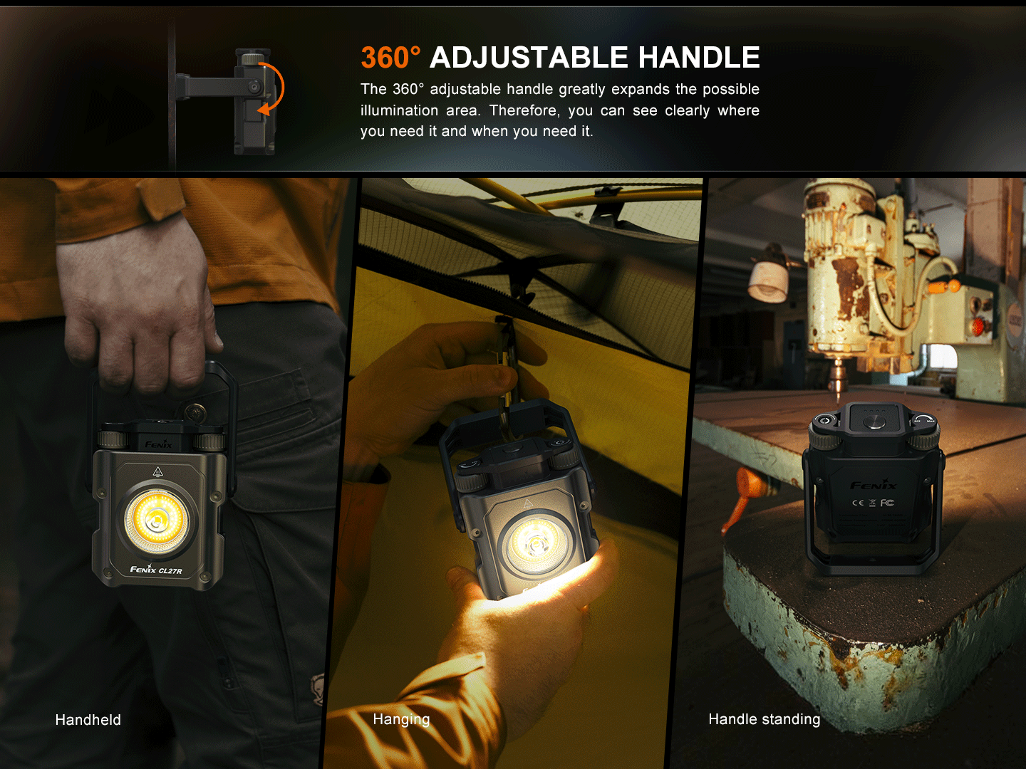 Fenix CL27R Multifunctional Outdoor Lantern - Energize Trek