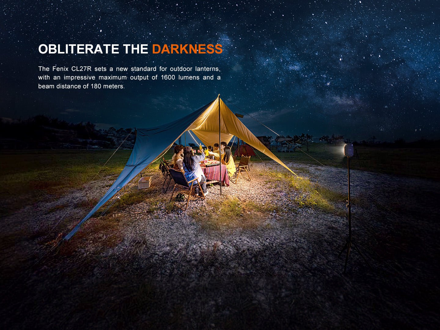 Fenix CL27R Multifunctional Outdoor Lantern - Energize Trek