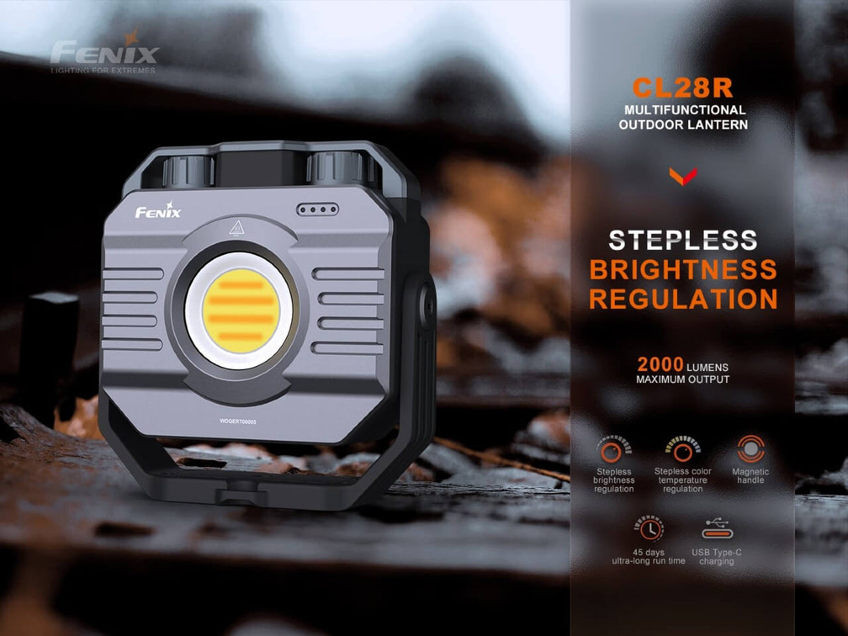 Fenix CL28R Multifunctional Outdoor LED Lantern - Energize Trek